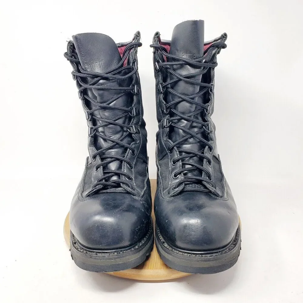 Matterhorn Boots Mens 9 Black Military Tactical Combat Shoe Vibram Insulated USA
